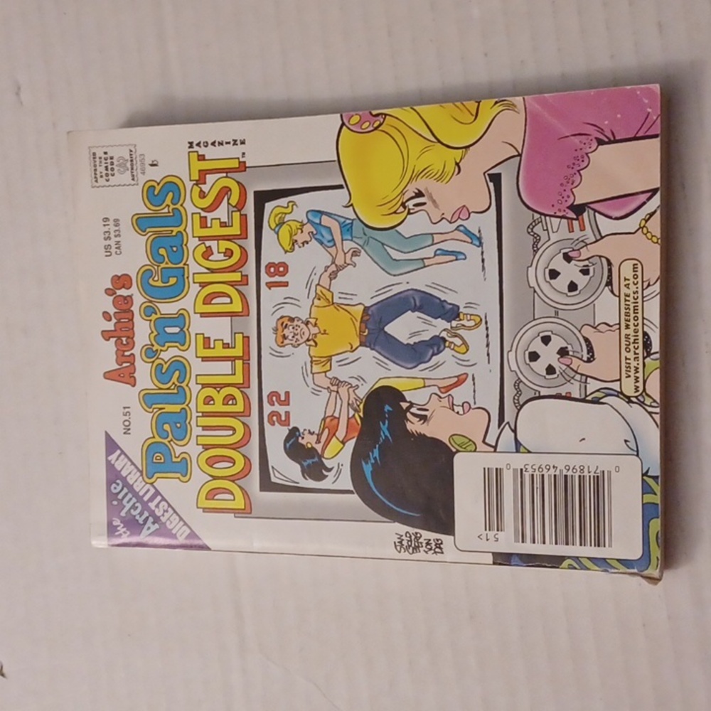 $4 Add-on "Pals 'n' Gals Double Digest" #51 - Vintage Paperback Comic Book